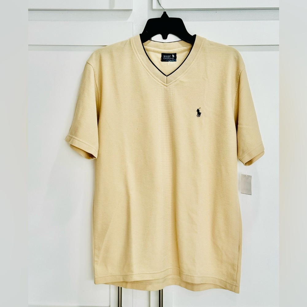 Polo Ralph Lauren Mens Logo V-Neck T-Shirt